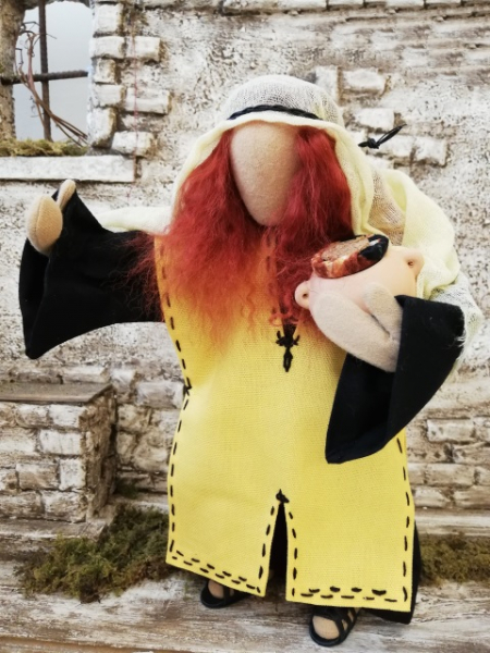 Bastelpackung Figuren maria Magdalena selber herstellen